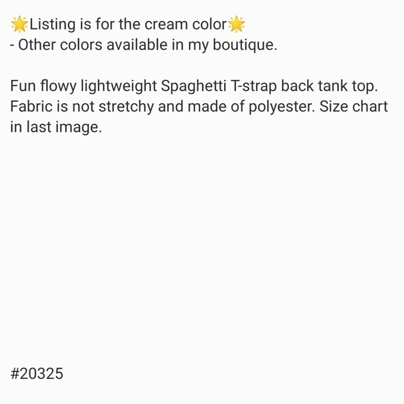 🆕🌿T-STRAP TANK🌿 - Picture 5 of 5